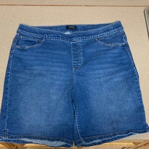 Blue Denim Jean Shorts